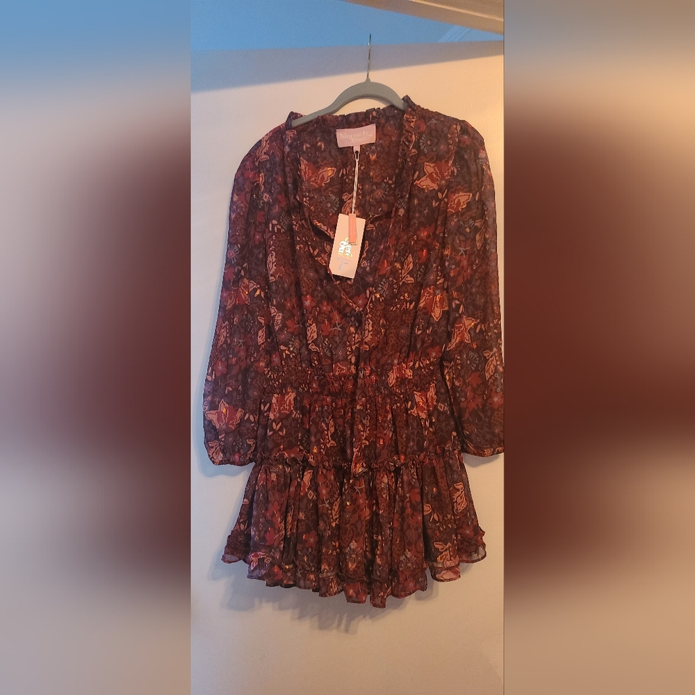 Floral Long Sleeve Dress
